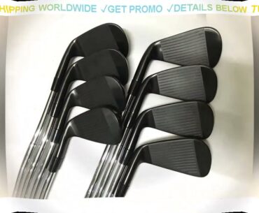 [Cheap] $230 BIRDIEMaKe Golf Clubs 8PCS A3 718 Irons BLACK A3 718 Golf Iron Set 3 9P R/S Flex Steel