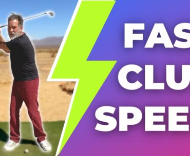 Want To Increase Club Head Speed? This Video Explains How To Do It Without Swinging Harder!