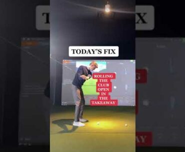 How To Fix Rolling The Clubface In Your Golf Swing | Quick Golf Tips | #Shorts