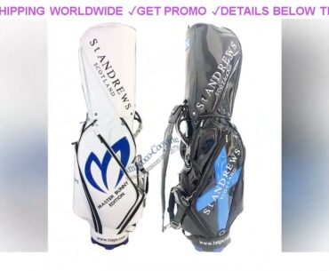 [Promo] $225 New  Clubs Golf bag High quality PU PG Golf Standard Bag in choice 9.5 inch Munsingwea