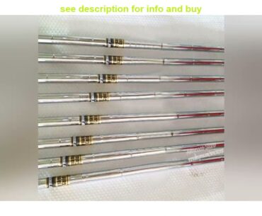 Review Cooyute New mens Golf clubs shaft True Temper Dynamic Gold R300 or S300 Golf Irons shaft 9pc