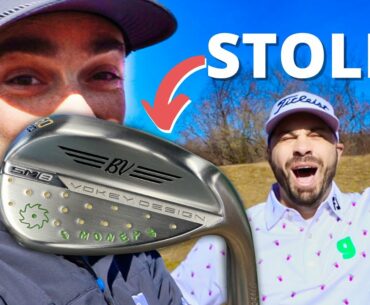 STEALING GOLF CLUBS CHALLENGE [Lose a Hole, Lose a Club]