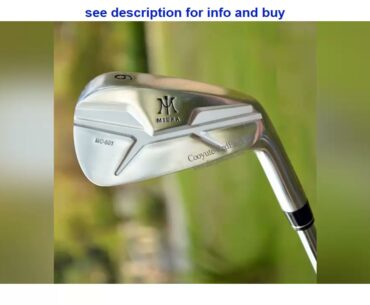 Best New Men Golf Irons Set MIURA MC-501 Golf Clubs Irons 4-9P FORGED Clubs R or S Flex Steel Shaft