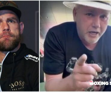 "WE WANT A FAIR FIGHT!" Billy Joe Saunders Dad Tom Saunders FURIOUS over Canelo judges & Eddie Hearn