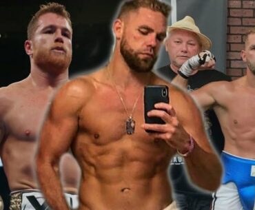 Billy Joe Saunders In INSANE Shape Ahead Of Canelo Alvarez Fight...