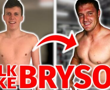 Bulk Like BRYSON DECHAMBEAU Challenge | SKINNY BODY TRANSFORMATION | Increase CLUB SPEED & DISTANCE