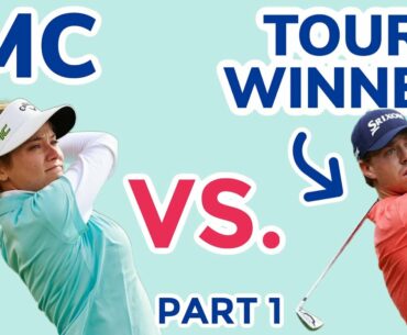 MC vs. TOUR PRO! I Challenged a Korn Ferry Tour Champion To A Match PART 1