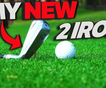 REVEALING MY NEW 2 IRON  | Micah Morris