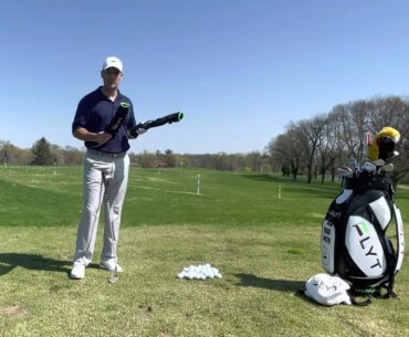 How to use your FLYT Sleeves in your warm up. FLYT Golf. #golf #flyt #warmup