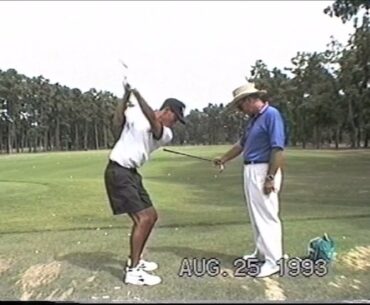 Tiger Woods 1993 Golf Swings