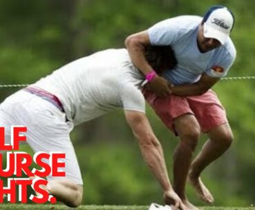 GOLF COURSE FIGHTS & BRAWLS!