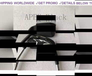 [Deal] $218 Golf Irons Set Black APEX CF19 Golf Clubs Iron Set apex cf19  3 9P 8Pcs FORGED With Ste