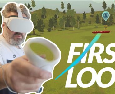 Disc golf valley in virtual reality: hard but GREAT!