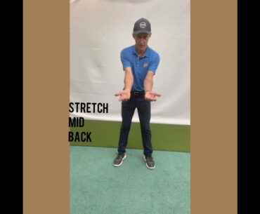 Stretch your Mid Back