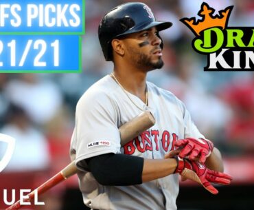 DRAFTKINGS & FANDUEL MLB DFS PICKS | WEDNESDAY 4/21/21