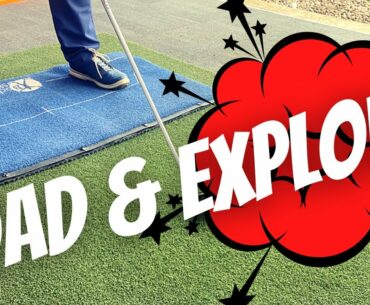 LOAD AND EXPLODE in your GOLF SWING