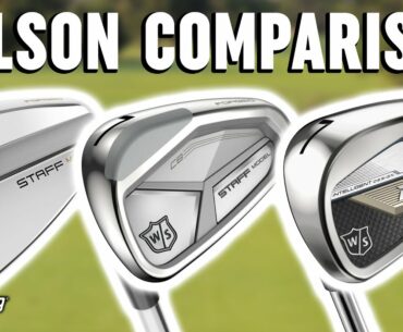 Wilson Golf Irons Comparison | Staff CB, Staff MB, D9 Irons