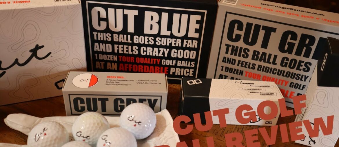 Cut Blue Golf Ball Review