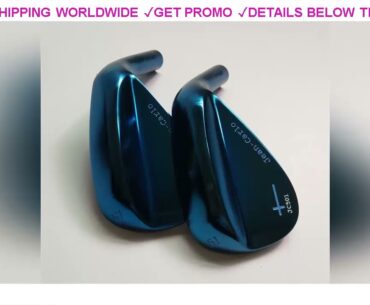 [Sale] $59 2018 Jean Carlo  golf  wedge head  forged  carbon steel  blue color   wood  iron  putter