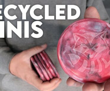 Making Disc Golf Minis out of Trash (and how to get one!)