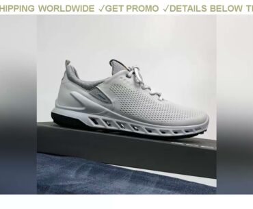 [Cheap] $64.72 Athletics Comfort Golf Shoes Man Trainers Breathable Leather Golf Shoes Wide Golf Wa