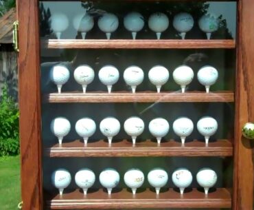 Golf Ball Display Case