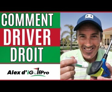 Comment DRIVER DROIT au Golf: 3 Astuces Pour Mieux S'ENTRAINER au Practice