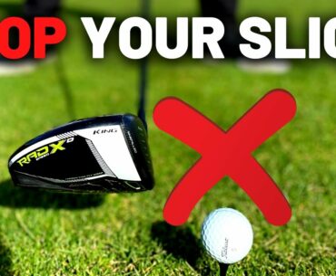 2 SIMPLE WAYS TO FIX YOUR GOLF SLICE - GUARANTEED