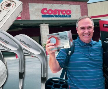 I BOUGHT EVERYTHING GOLF AT COSTCO! // Massive Kirkland Signature Golf Haul