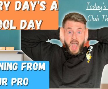 TOUR PLAYER TIPS | Performance Lesson From Tour Golfer | Part 1/3