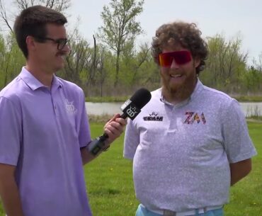 A.J. Risley Informs Zach Melton That He is OLD Before the Dynamic Discs Open!