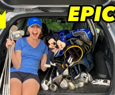 THE MOST GOLF CLUBS WE’VE EVER BOUGHT AT A PAWN SHOP