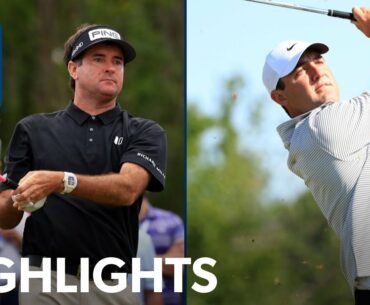 Bubba Watson & Scottie Scheffler shoot 3-under 69 | Zurich Classic | 2021