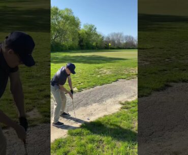 Excellent shot from the cart path