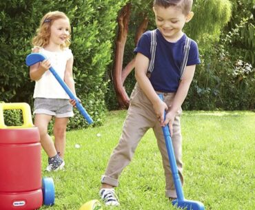 Little Tikes TotSports Easy Hit Golf Set + 3 balls + 2 clubs