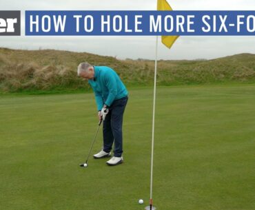 Simple golf drills to hole more six-foot putts