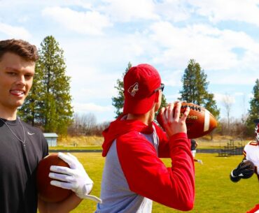 THESE GLOVES TURNED ME INTO TYREEK HILL! (Grip Boost Glove Review)