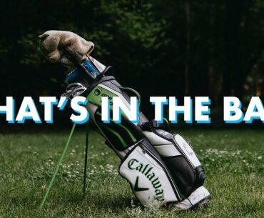 WHAT IN THE WOLRD IS IN MY GOLF BAG!? | Golf Bag Tour And Hidden Surprises!