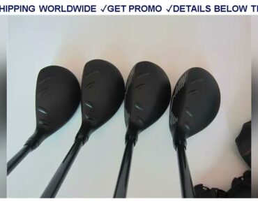 [DIscount] $180 BIRDIEMaKe Golf Clubs 1x 410 Hybrid + 1x 410 Fairway Wood 410 Golf Clubs R/S/SR Fle