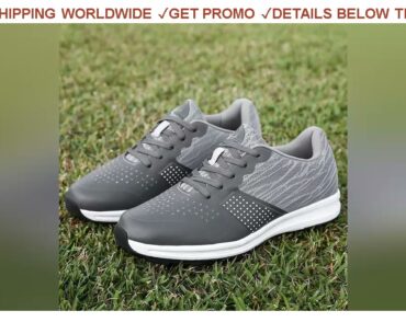 [Sale] $69.09 Golf Shoes for Men Waterproof Outdoor Golf Training Sneakers Professional Sport Shoes