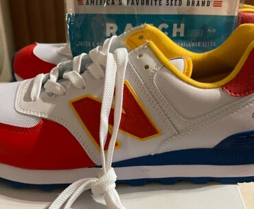 New balance 574 David sunflower seeds unboxing #27