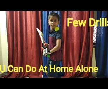 Few drills You Can do alone at home || #shayanjamal #indoorpractice #indoordrills