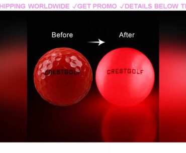 [Deal] $59.98 20pcs/Lot Crestgolf Flashing Glowing Golf Ball Night Glow Flash Light Up LED Golf Bal