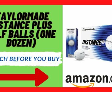TaylorMade Distance Plus Golf Balls (One Dozen)