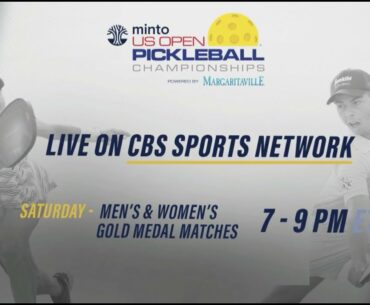 Day 6 Men's and Women's PRO Doubles LIVE STREAM 2021 US OPEN PICKLEBALL CHAMPIONSHIPS