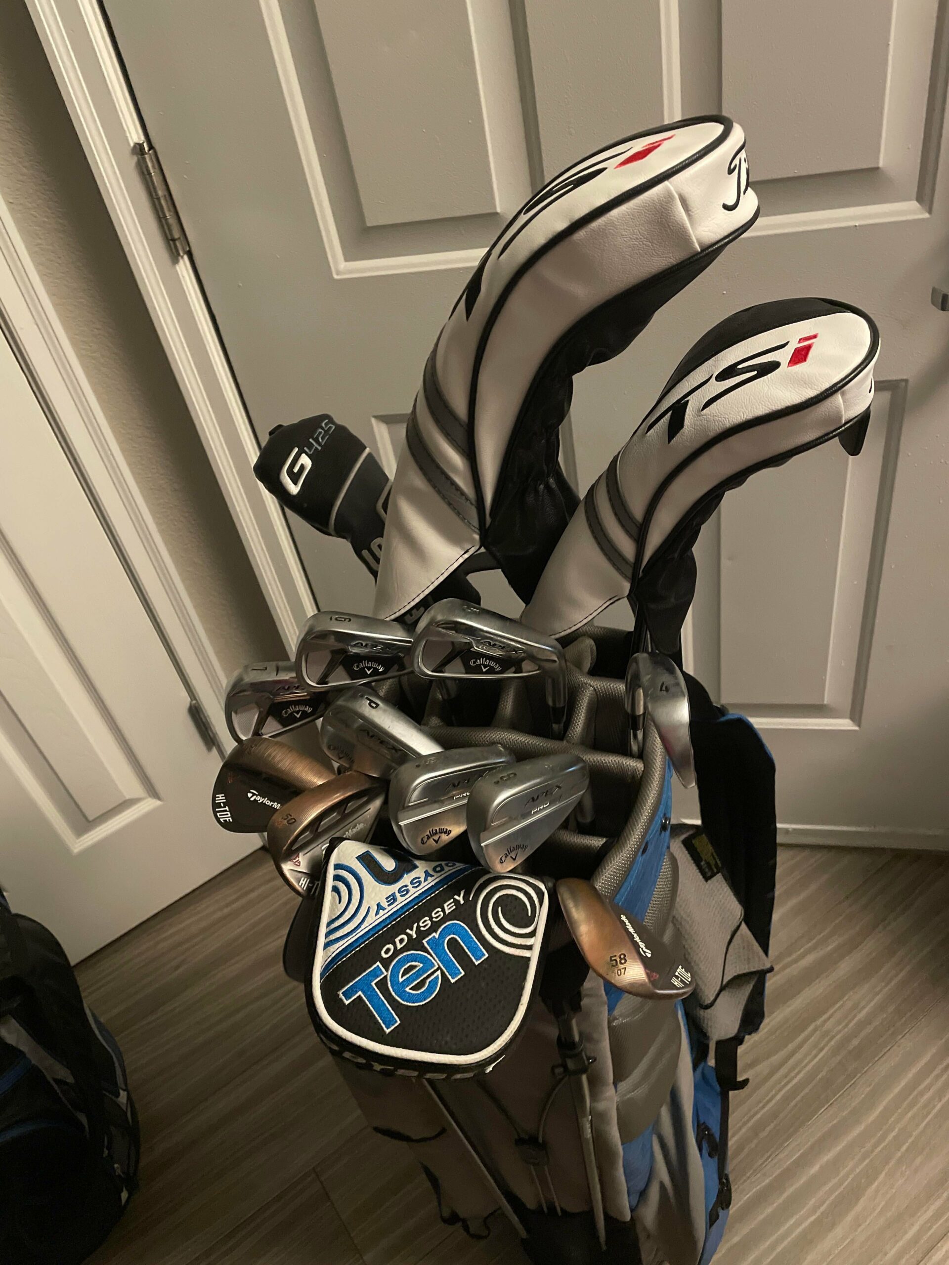 Had my clubs stolen back in Feb, and it feels good to be whole again