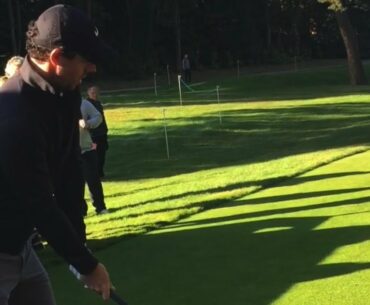 RORY MCILROY crushing driver super UP CLOSE | Golf Rabble
