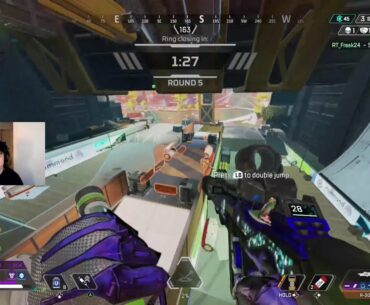 Apex Legends: Tactics, Formations, and Self-Rez Clutch Kill! Insane Fight!