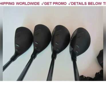 [DIscount] $180 BIRDIEMaKe Golf Clubs 410 Hybrid + 410 Fairway Wood R/S/SR Flex Graphite Shaft With