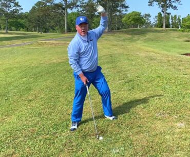 Making Great Contact on Sidehill Lies!!